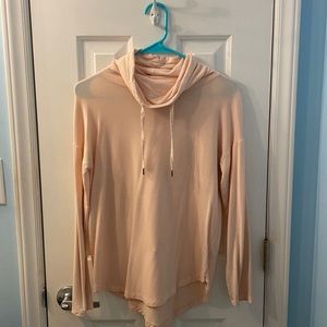 Pink shirt with strings